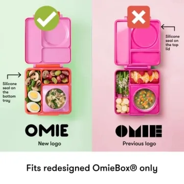 Leakproof Silicone Dips Containers for OmieBox Kids Lunch