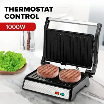 OVENTE Electric Panini Press: Versatile Kitchen Grilling