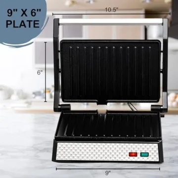 OVENTE Electric Panini Press: Versatile Kitchen Grilling
