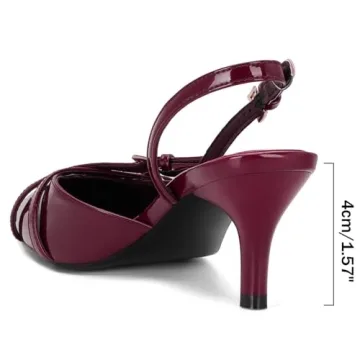 Buy MICIFA Slingback Kitten Heels - Comfort & Style Combined