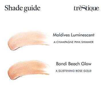 treStiQue Highlight Stick, Illuminator Makeup For Face, Highlighter Makeup Stick, Face Highlighter Bronzer Makeup - Refillable