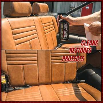 Next Level Car Care Interior Detailer Spray – Clean & Protect for Plastics, Leather, Vinyl, Glass & More - with UV Protection & Non-Greasy Finish (16 Fl Oz)