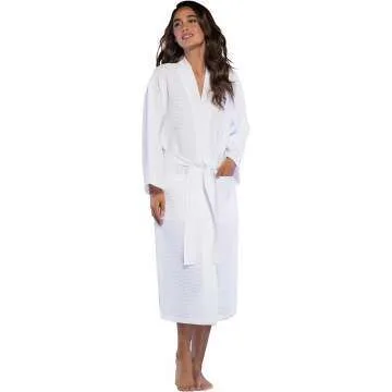 Turquaz Waffle Kimono Robe for Ultimate Comfort