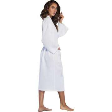 Turquaz Waffle Kimono Robe for Ultimate Comfort