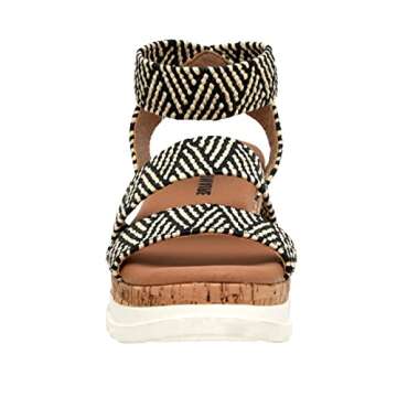 CUSHIONAIRE Naomi Cork Wedge Sandals – Comfort & Style for Women