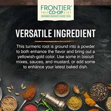 Frontier Co-op Organic Fair Trade Ground Turmeric Root 1lb