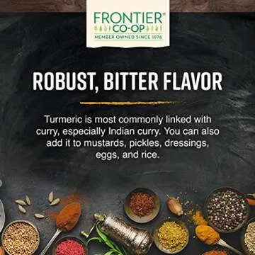 Frontier Co-op Organic Fair Trade Ground Turmeric Root 1lb