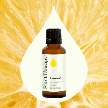 Plant Therapy Lemon Essential Oil - 100% Pure for Wellness