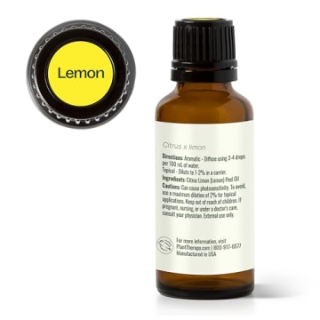 Plant Therapy Lemon Essential Oil - 100% Pure for Wellness