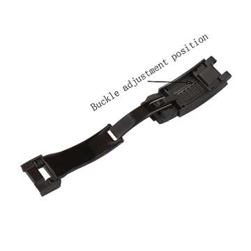 JETHENG 20mm Men's silicone watch strap for Rolex Daytona Outdoor Sports waterproof rubber watch bands wristband bracelet accessories for women's (20mm black black buckle)