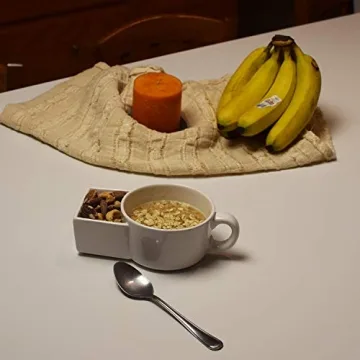 TIYOORTA Multi-Compartment Snack Bowl for Delicious Meals