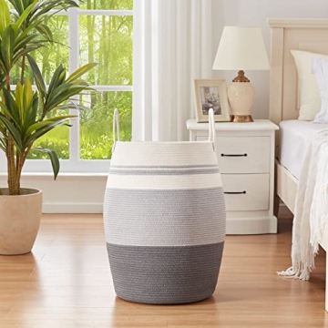 Elegant OIAHOMY Laundry Hamper - Large, Durable, Versatile