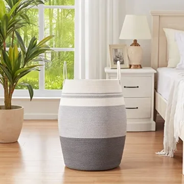 Elegant OIAHOMY Laundry Hamper - Large, Durable, Versatile