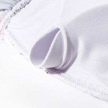 Stylish Women's Shirred Bandeau Bikini Set for Summer Fun