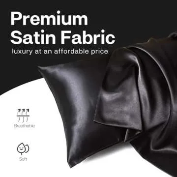 Luxurious MR&HM Satin Pillowcase Set for Hair and Skin