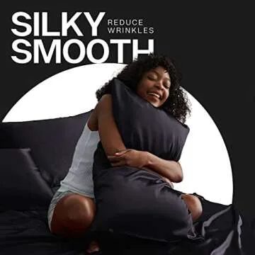 Luxurious MR&HM Satin Pillowcase Set for Hair and Skin