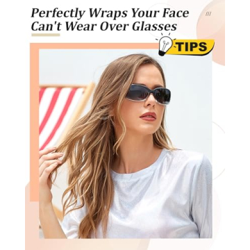 LVIOE Polarized Sunglasses for Women, Fashion Butterfly Decoration Driving Fishing-99.99% UV Protection