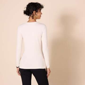 Amazon Essentials Women's Classic-Fit Long-Sleeve Crewneck T-Shirt (Available in Plus Size)