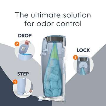 Diaper Genie Complete Diaper Pail with Odor Control
