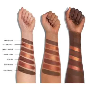 Morphe 35U Makeup Palette - Gilded Desert Artistry Palette with Deep Metallics, Shimmers & Matte Pressed Pigments - Made to Build, Blend & Layer for Everyday, Versatile Makeup Looks (1.98 oz)