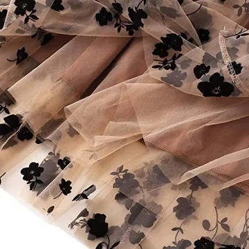Shop Women Tutu Tulle Skirt - Elegant Layered Floral Design