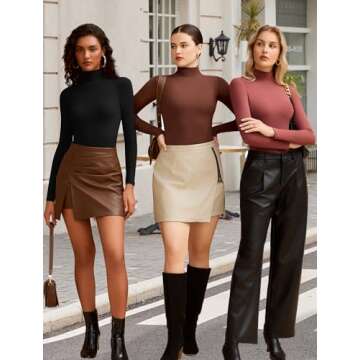 Avidlove Women's Long Sleeve Bodysuits - Chic & Versatile