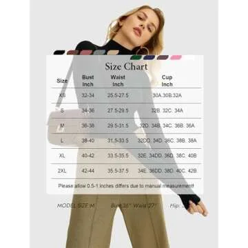 Avidlove Women's Long Sleeve Bodysuits - Chic & Versatile