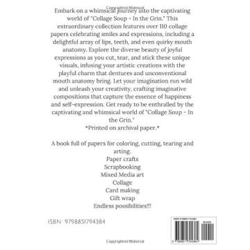 Collage Soup - In the Grin Collage Papers Book