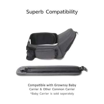 Grownsy Baby Carrier Extenders for All Sizes Parents
