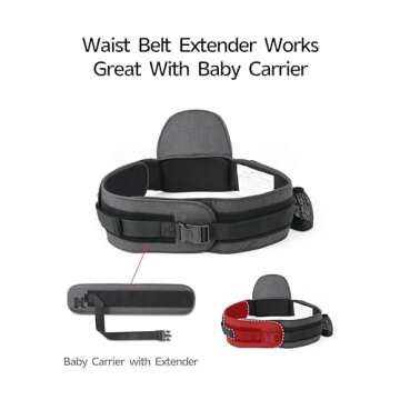 Grownsy Baby Carrier Extenders for All Sizes Parents