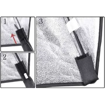 StudioFX 1000 Watt Photography Softbox Kit for Photos