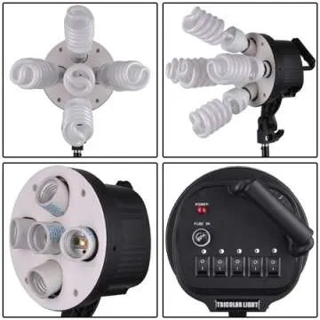 StudioFX 1000 Watt Photography Softbox Kit for Photos