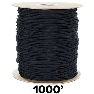 GOLBERG 550lb Mil-Spec Paracord for Outdoor and DIY Use