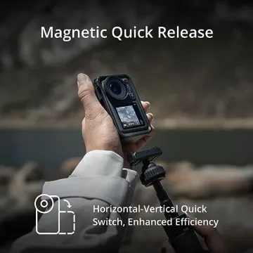 DJI Osmo Action 4 with Dual Screens and 4K Performance