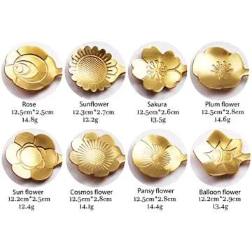 16 Pcs Teaspoon Tea Spoons, ESRISE Stainless Steel Cute Coffee Spoon for Drink Milkshake (Gold)