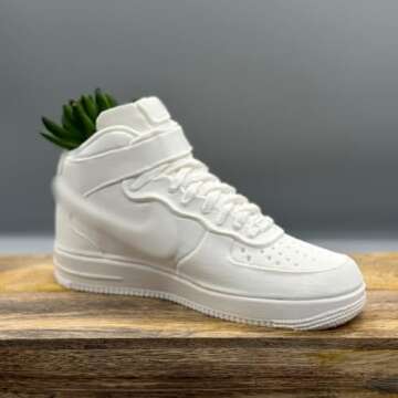 Sneakers High Planter Pot 3D Printed- Pen Holder & Pencil Holders- Plant Pot for Indoor Plants - Unique planter for indoor with Drainage hole- MADE IN USA