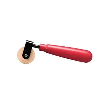 Speedball Deluxe Hard Rubber Brayer - 80 Durometer Roller With Heavy Duty Steel Frame - 4 Inches