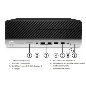 Enhance Productivity with HP EliteDesk 705 G4 SFF PC, Ryzen 3, 16GB RAM, 512GB SSD, Windows 11 Pro