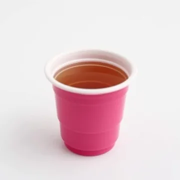 100 Pack 2oz Pink Plastic Shot Cups for Parties