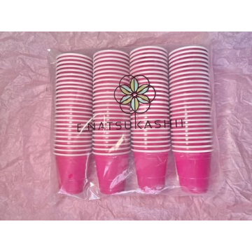 100 Pack 2oz Pink Plastic Shot Cups for Parties