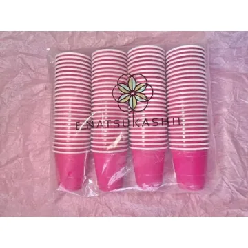 100 Pack 2oz Pink Plastic Shot Cups for Parties