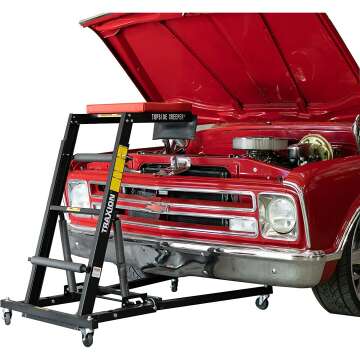 Foldable Automotive Engine Creeper for Easy Access