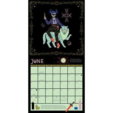 Modern Witch 2020 Wall Calendar
