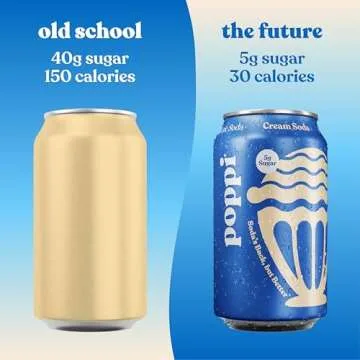 Poppi Prebiotic Sparkling Soda - Refreshing Gut Health Drink