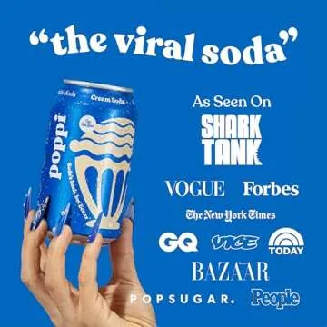 Poppi Prebiotic Sparkling Soda - Refreshing Gut Health Drink