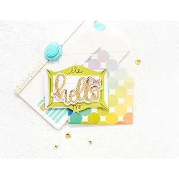 We R Memory Keepers Mini Envelope Punch Board, Scoring Tool, Corner Punch, Measuring Guide, Envelopes for Party Invitations, Graduation, Birthday Cards, Party Decorations, Office Handouts, and More