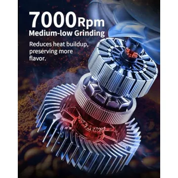 Versatile SHARDOR Burr Coffee Grinder with Adjustable Timer