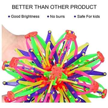 Novel Expansion Ball (Suitable for Practicing Yoga, deep Breathing) for Both Boys and Girls as a Birthday Gift