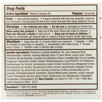 Revlon Foundation, New Complexion One-Step Face Makeup, Longwear Light Coverage with Matte Finish, SPF 15, Cream to Powder Formula, Oil Free, 004 Natural Beige, 0.35 Oz