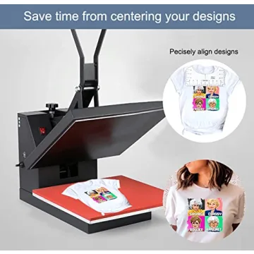 9Pcs T-Shirt Ruler Guide for Perfect Vinyl Alignment